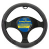 GREY/BLACK COMFORT STEERING WHEEL COVER GY CS6