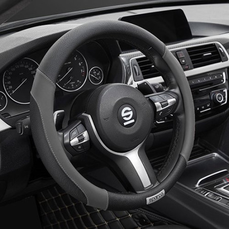 FUNDA VOLANTE C1113 NEGRO/GRIS