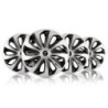 TAPACUBOS SICILIA BICOLOR 13 PLATA/NEGRO SPC 4UDS CS1