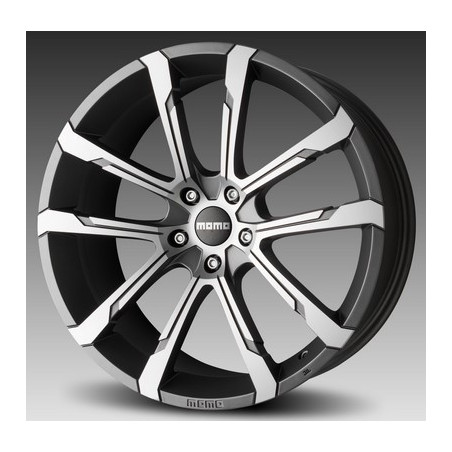 LLANTA MOMO QUANTUM EVO 8,5X19 ET25 5X112 ANTRACITA MATE 79,6 VIA