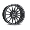 LLANTA OZ SUPERTURISMO DAKAR 9x21 ET38 5x114 MATT GRAPHITE SILVER LETTERING
