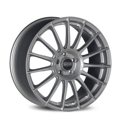 RIM OZ SUPERTURISMO LM 8.5x19 ET21 5x112 MATT RACE SILVER BLACK LETTERING KBA