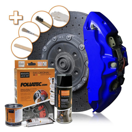 BRAKE CALIPER PAINT SET RS BLUE 3 COMPONENTS