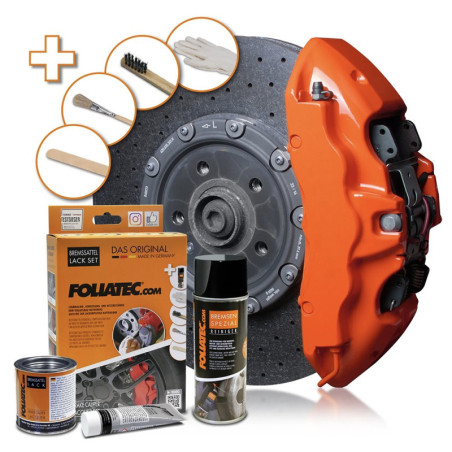 PINTURA PINZA FRENO SET  FLAME NARANJA 3 COMPONENTES