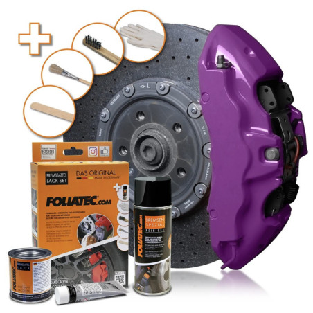 BRAKE CALIPER PAINT SET PURPLE 3 COMPONENTS