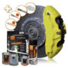 PINTURA PINZA FRENO SET  NEON AMARILLO 4 COMPONENTES