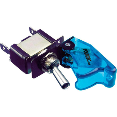 KILL INTERRUPTOR ON/OFF, COVER AZUL TRANSPARENTE 1 PIECE