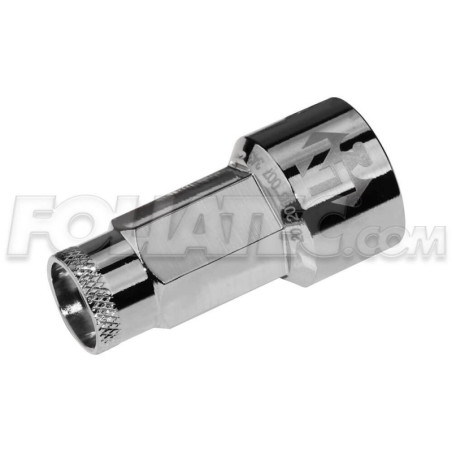 LUGNUZZ COVER, CHROM ELOXIERT, SCHLÜSSELWEITE 19MM 1 PIECE