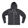 SUDADERA FULL ZIP DARK GRIS TALLA M DRIVER ICON