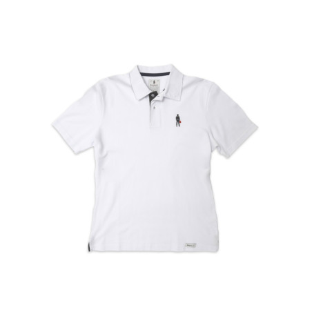 POLO MANGA CORTA TAMAÑO BLANCO ICONO L DRIVER