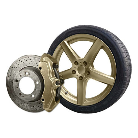 PINTURA EN SPRAY UNIVERSAL 2C BRONCE METÁLICO BRILLANTE