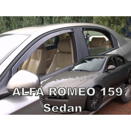 ALFA ROMEO 159 4D DEFLECTORS (REAR DEFLECTORS AS A SET) SEDAN