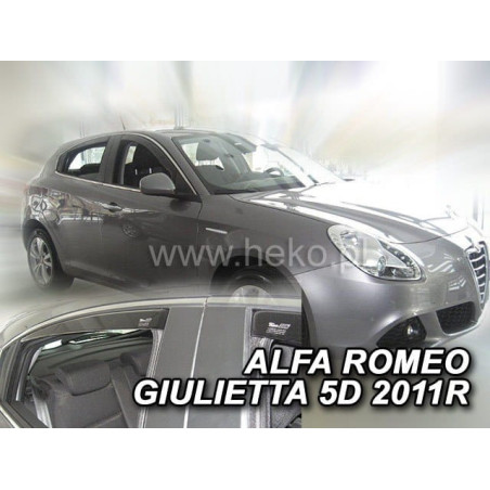 CARENADOS ALFA ROMEO GIULIETTA 5D (DEFLECTORES POSTERIORES EN CONJUNTO) 2012