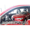 DEFLECTORES ALFA ROMEO STELVIO 5D 2017-(SÓLO DEFLECTORES FRONTALES)