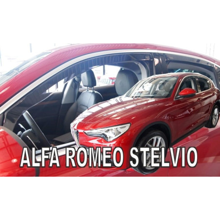 DEFLECTORES ALFA ROMEO STELVIO 5D 2017- (DEFLECTORES POSTERIORES EN CONJUNTO)