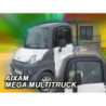 CARENADOS AIXAM MEGA MULTITRUCK (PEGADOS EN EL MARCO) (SÓLO DEFLECTORES FRONTALES)