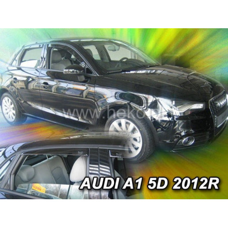 AUDI A1, I (8X) 5D FAIRINGS (REAR DEFLECTORS AS A SET) 2010_2018