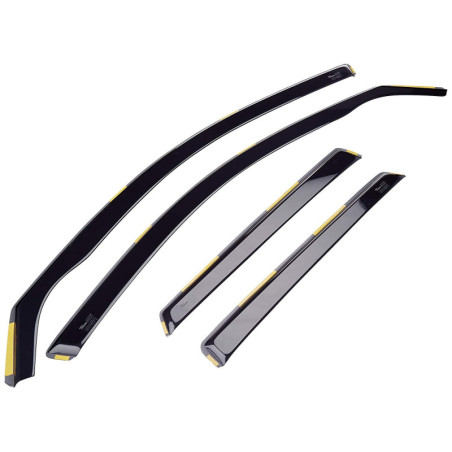 AUDI A4 (B6|B7) 5D FAIRINGS (REAR DEFLECTORS AS A SET) KOMBI 2000_2009