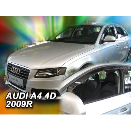 AUDI A4 (B8) 4D FAIRINGS (REAR DEFLECTORS AS A SET) SEDAN 2009_2015