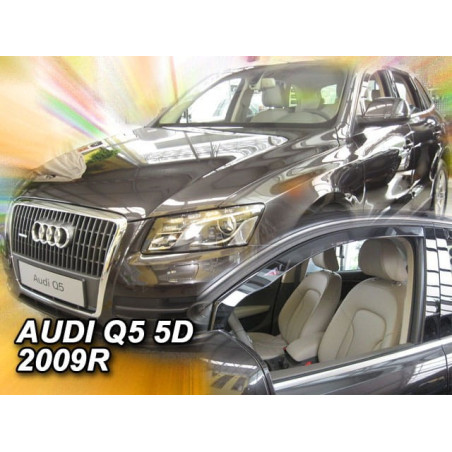 AUDI Q5 I 5D 2009-2016 FAIRINGS (ONLY FRONT DEFLECTORS)