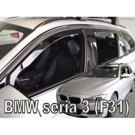 BMW SERIES 3 F31 5D 2011-2018 COMBI FAIRINGS (REAR DEFLECTORS AS A SET)