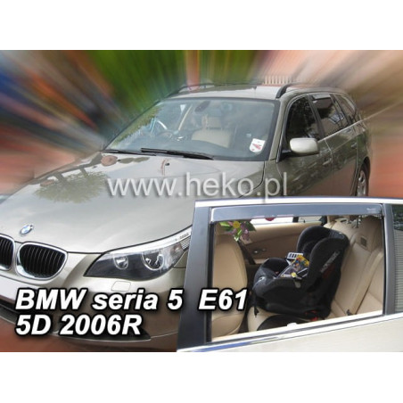 CARENADOS BMW SERIA 5 E 61 5D (DEFLECTORES POSTERIORES EN CONJUNTO) COMBI 2004_2010