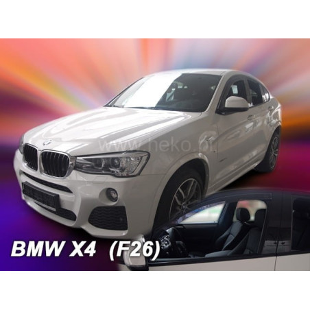 FAIRINGS BMW X4 F26 5D 2013-2018 (FRONT DEFLECTORS ONLY)