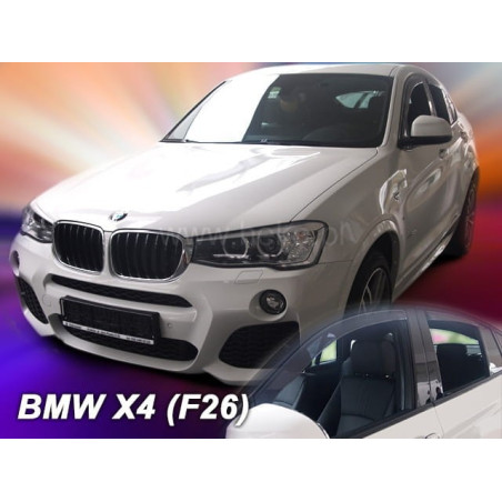 BMW X4 F26 5D 2013-2018 FAIRINGS (REAR DEFLECTORS AS A SET)