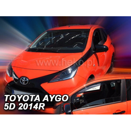 CARENADOS CITROEN AYGO II 5D 2014 (SÓLO DEFLECTORES FRONTALES)