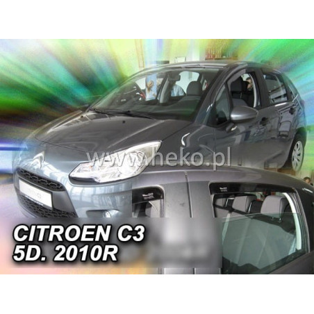 CARENADOS CITROEN C3 II 5D (DEFLECTORES POSTERIORES EN CONJUNTO) 2009_2017