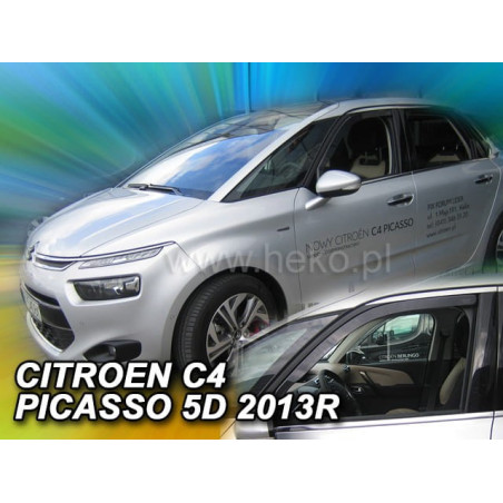 CITROEN C4 PICASSO FAIRINGS | GRAND MK2 5D ?SPACE TOURER 2013 (FRONT DEFLECTORS ONLY)