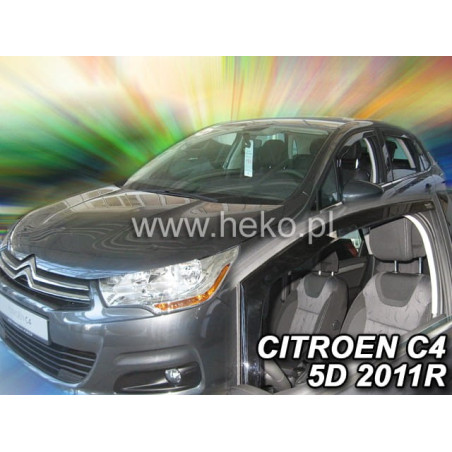 CARENADOS CITROEN C4 II 5D 2010_2017 (SÓLO DEFLECTORES FRONTALES)