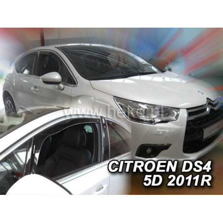 CITROEN DS4 5D 2011-2018 FAIRINGS (ONLY FRONT DEFLECTORS)