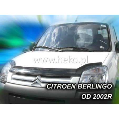 WINDSHIELD FAIRING CITROEN BERLINGO / PEUGEOT PARTNER 2002-(MOUNTED ON BRACKETS)