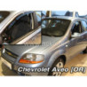 CHEVROLET AVEO 5D FAIRINGS (GLUED ON THE FRAME) (FRONT DEFLECTORS ONLY) 2004