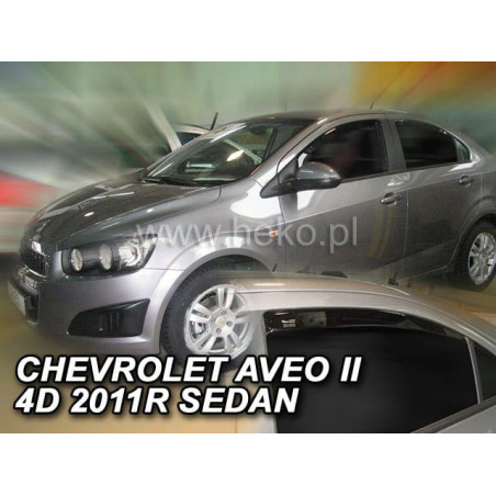 CARENADOS CHEVROLET AVEO 4D (DEFLECTORES POSTERIORES EN CONJUNTO) SEDAN 2011