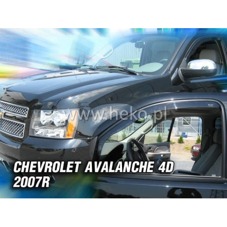 CHEVROLET AVALANCHE 4D 2007 FAIRINGS (FRONT DEFLECTORS ONLY)