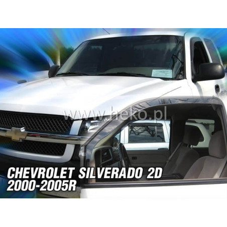CARENADOS CHEVROLET SILVERADO 2|4D 2000_2005 (SÓLO DEFLECTORES FRONTALES)