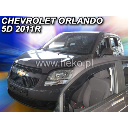 CHEVROLET ORLANDO 5D 2011 FAIRINGS (FRONT DEFLECTORS ONLY)