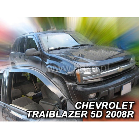 CHEVROLET TRAIBLAZER 5D 2002_2009 FAIRINGS (FRONT DEFLECTORS ONLY)
