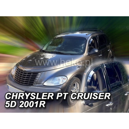 CARENADOS CHRYSLER PT CRUISER 5D 2001 (SÓLO DEFLECTORES FRONTALES)
