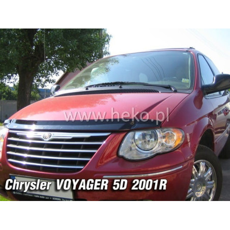 WINDSHIELD FAIRING CHRYSLER VOYAGE / DODGE CARAVAN 2001-2007 / PLYMOUTH VOYAGER 2001-2007 (MOUNTED ON BRACKETS)