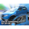 CARENADOS DACIA SANDERO II (SÓLO DEFLECTORES FRONTALES)
