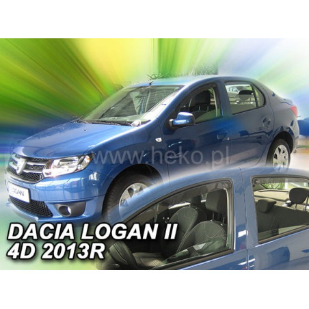 CARENADOS DACIA LOGAN II 4D (DEFLECTORES POSTERIORES EN CONJUNTO) 2013_2020