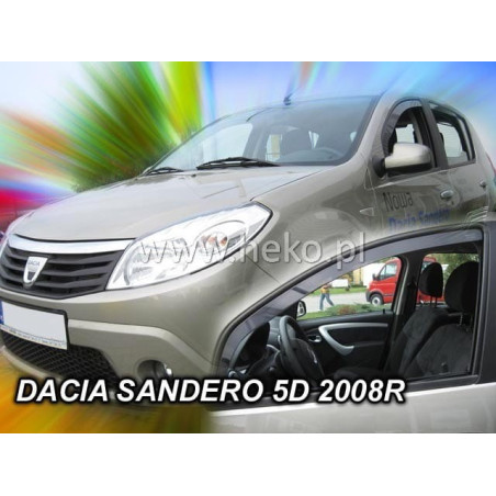 CARENADOS DACIA STEPWAY I 5D 2008_2012 (SÓLO DEFLECTORES FRONTALES)