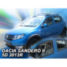 CARENADOS DACIA SANDERO II (SÓLO DEFLECTORES FRONTALES)