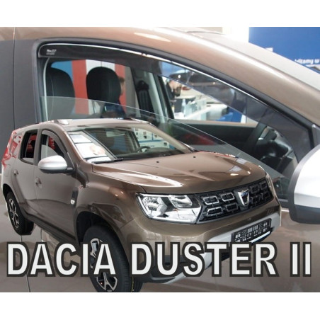 CARENADOS DACIA DUSTER II 5D 2018- (SÓLO DEFLECTORES FRONTALES)