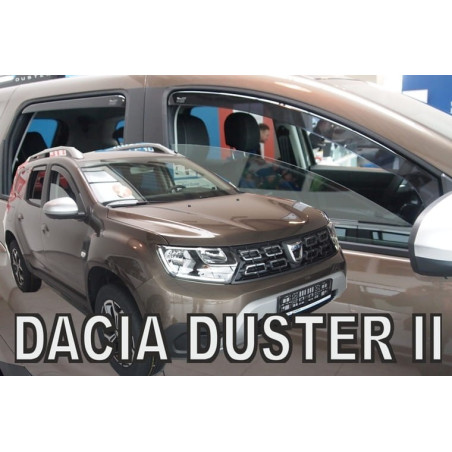 DACIA DUSTER II 5D 2018- FAIRINGS (REAR DEFLECTORS AS A SET)