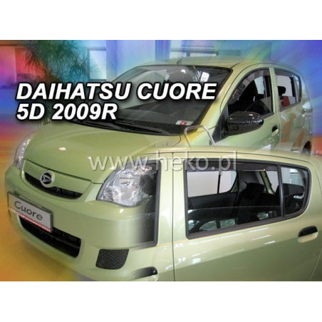 CARENADOS DAIHATSU COURE VII 5D (DEFLECTORES POSTERIORES EN CONJUNTO) 2007