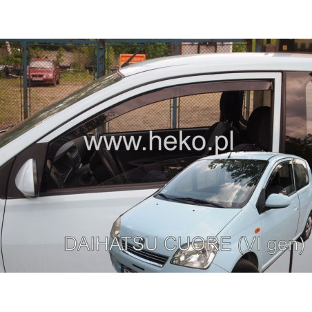 CARENADOS DAIHATSU CUORE VI 3D L251 2003-2007 (SÓLO DEFLECTORES FRONTALES)